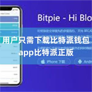 用户只需下载比特派钱包app比特派正版